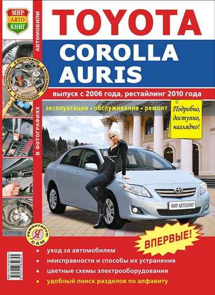 Руководство по ремонту Toyota Corolla